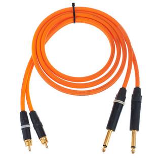 Cordial CEON DJ Plug RCA 1.5 O 6.3 mm TS jack - RCA kabelset