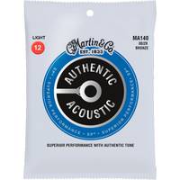 Martin Strings MA140 Authentic Acoustic SP 80/20 Bronze Light