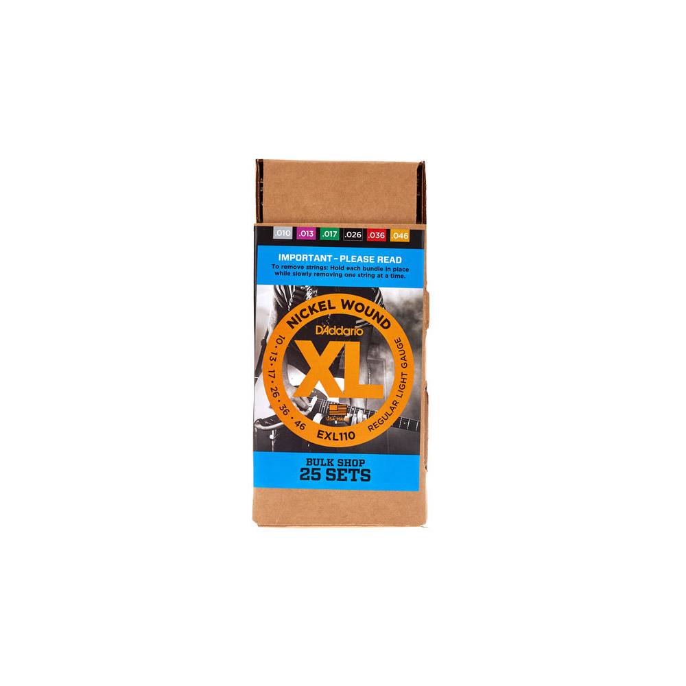 D'Addario EXL110-B25 Regular Light 25 Sets