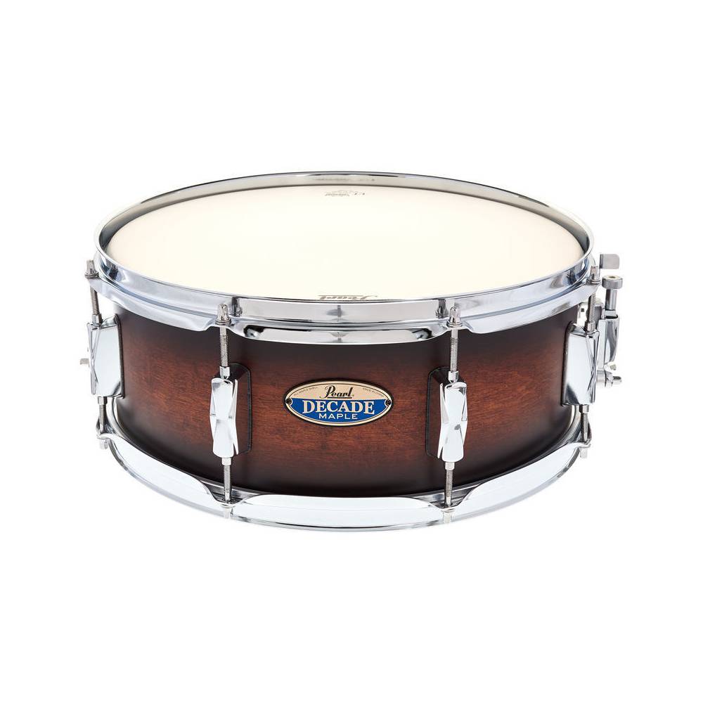 Pearl DMP1455S/C260 Decade Maple Satin Brown Burst snaredrum