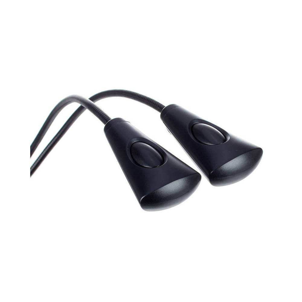 Konig & Meyer 12246 FlexLight lessenaarlamp met dubbele LED arm