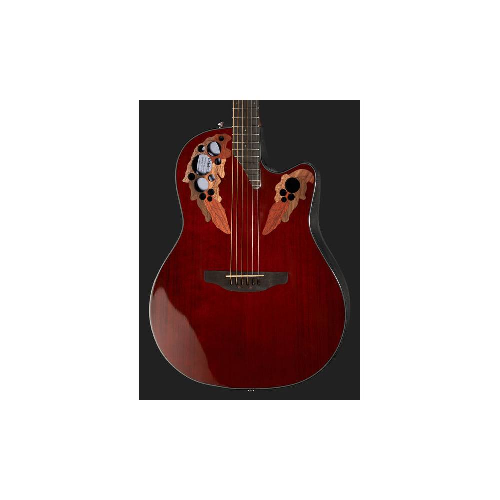 Ovation CE44-RR Celebrity Elite Ruby Red