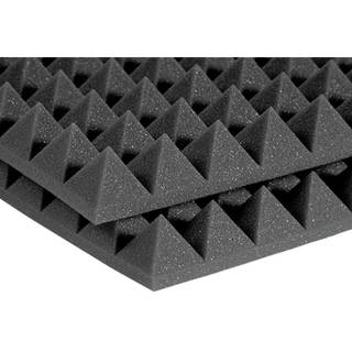 Auralex Studiofoam Pyramids 2 inch halfsize grijs