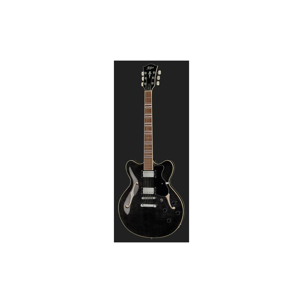 Hofner Verythin CT Black semi-akoestische gitaar
