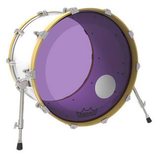 Remo P3-1322-CT-PUOH Powerstroke P3 Colortone Purple 22 inch