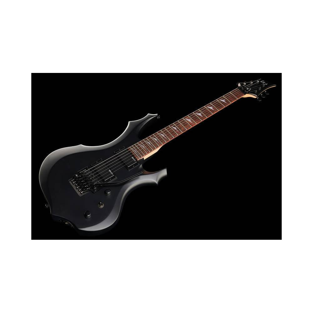 ESP LTD F-200 Black Satin elektrische gitaar