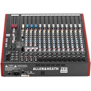 Allen & Heath ZED-16FX USB live en PA-mixer met effecten