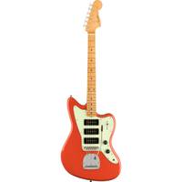 Fender Noventa Jazzmaster MN Fiesta Red elektrische gitaar met deluxe gigbag
