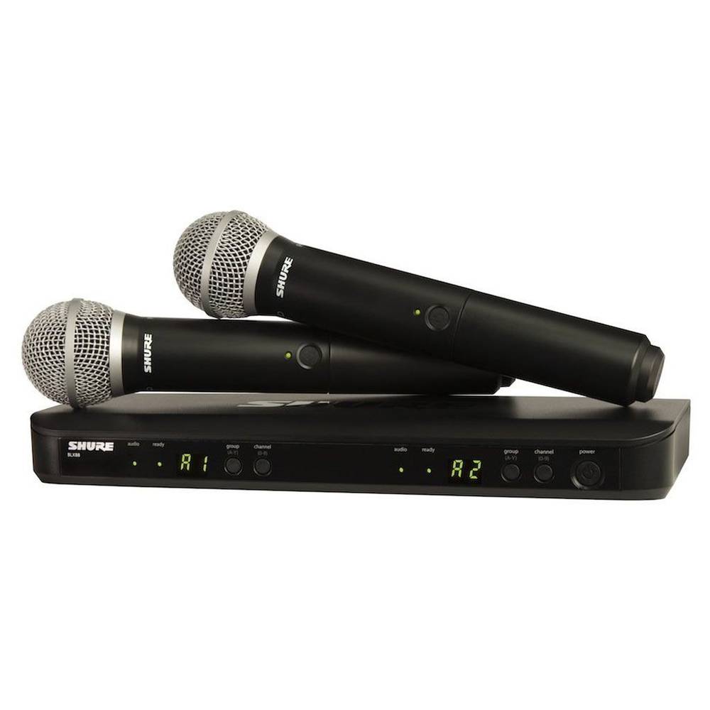 Shure BLX288 - Beta58A dual handheld draadloos