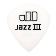 Dunlop Tortex White Jazz III 0.73mm 12-pack plectrumset