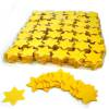 Magic FX stervormige confetti 55mm geel
