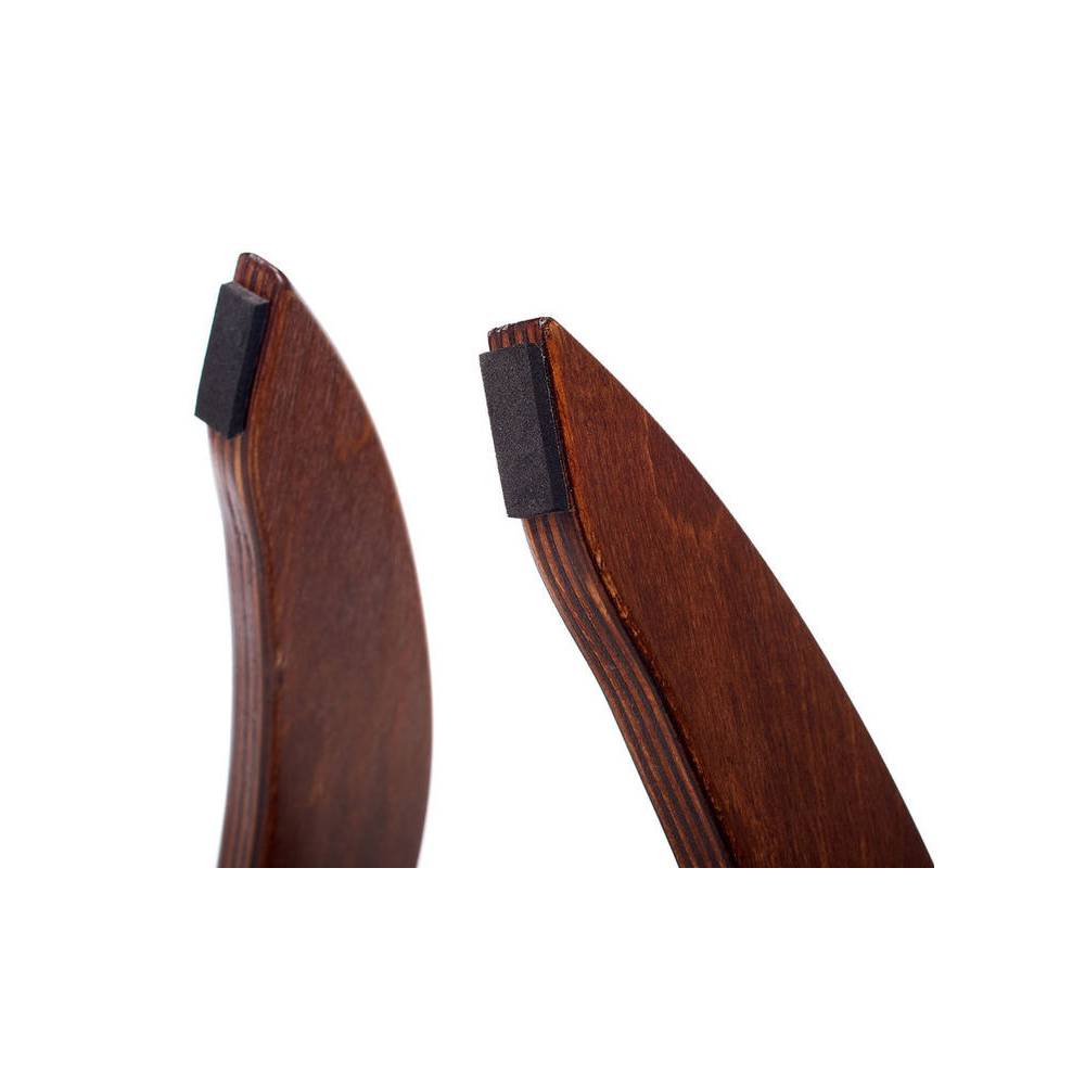 Ortega OWGS-1 gitaar statief hout donkerbruin