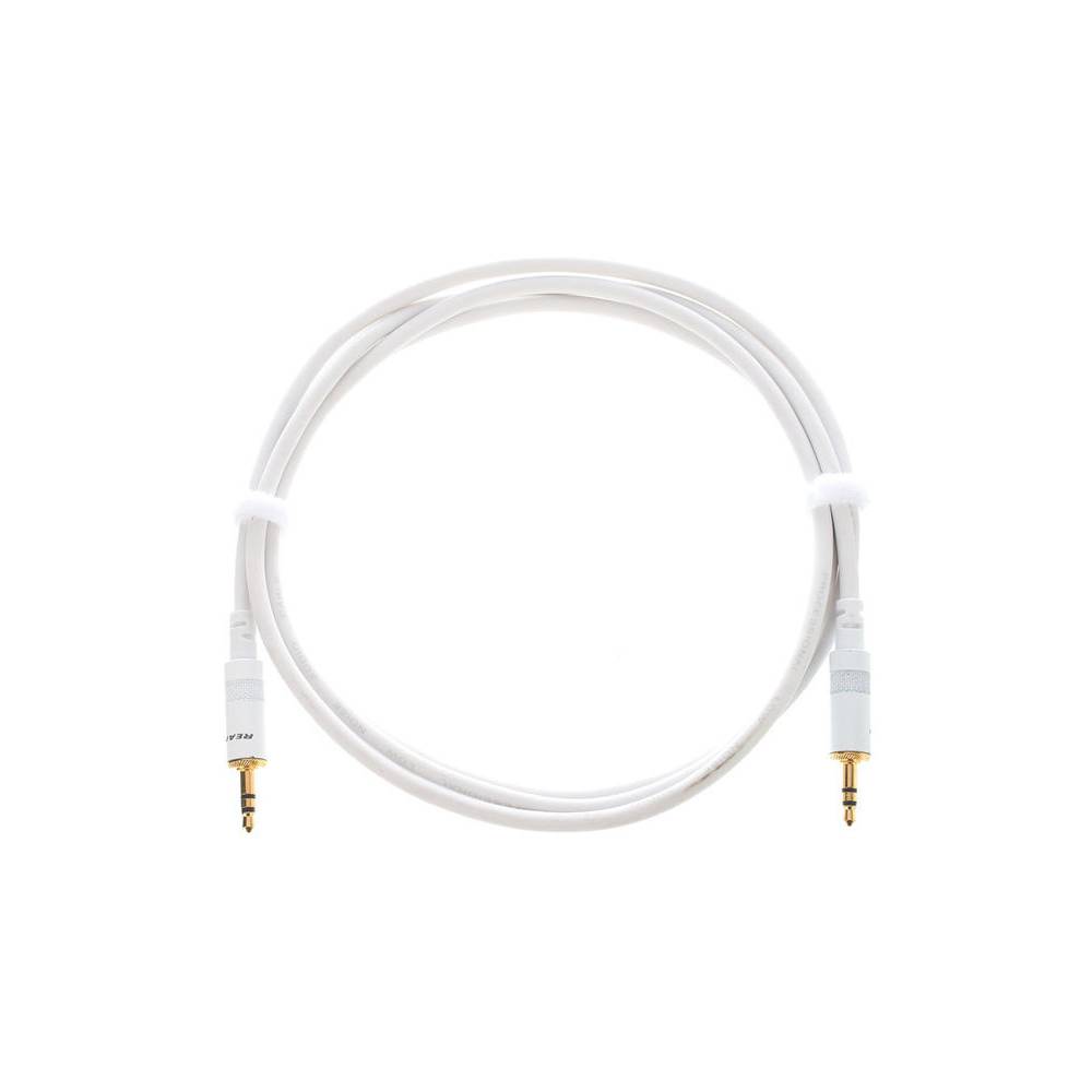 Cordial CFS1.5WW-SNOW Intro kabel 3.5 mm TRS jack - 3.5 mm TRS jack 1.5m wit