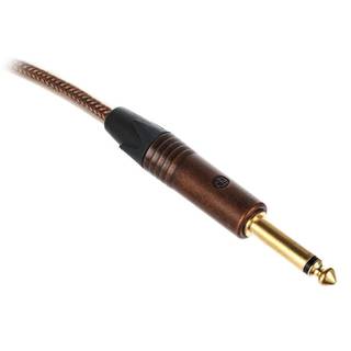 Cordial CSI3RP-METAL-SILENT ENCORE 6.3 TS jack haaks silent - 6.3 TS jack recht kabel 3m