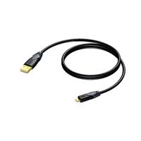 Procab CLD614/1.5 2.0 USB kabel A male - micro USB B male 1.5m