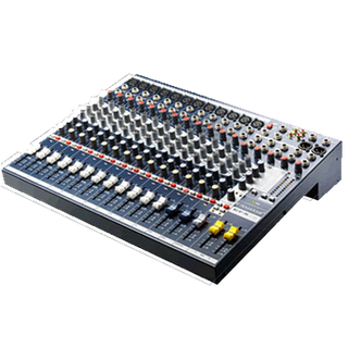 Soundcraft EFX12 12-kanaals PA mixer met effecten