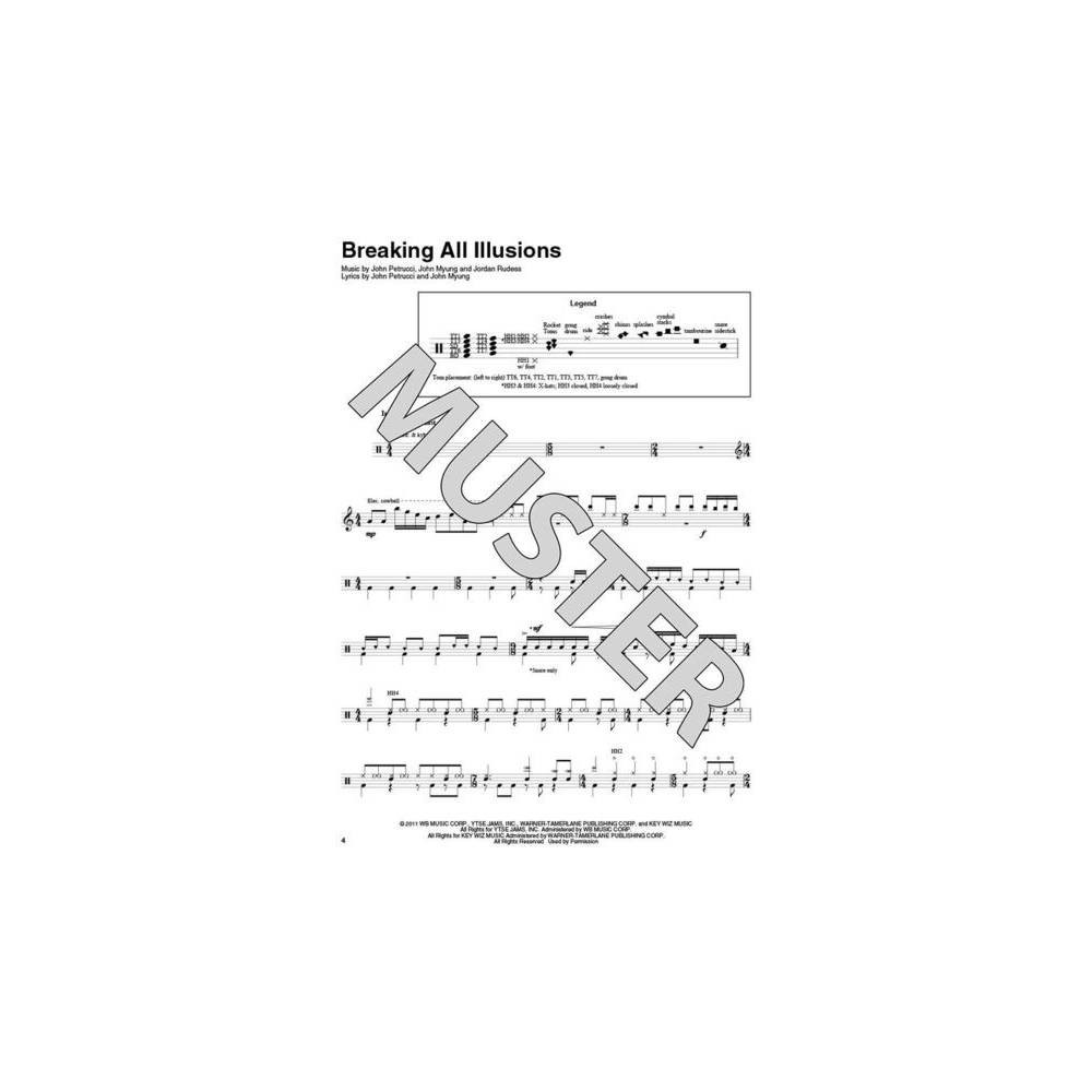 Hal Leonard Drum Play-Along Dream Theater drumboek