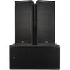 RCF 2x NX 985-A + SUB 8008-AS stereo speakersysteem