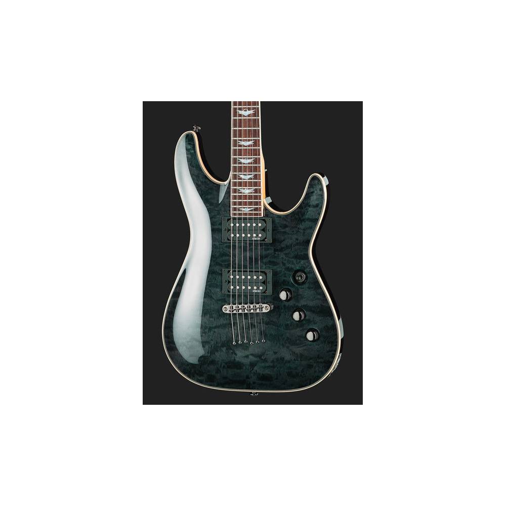 Schecter Omen Extreme-6 See-Thru Black