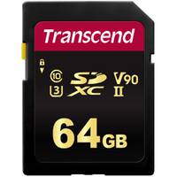 Transcend UHS-II U3 SDXC/SDHC 700S SD kaart 64 GB