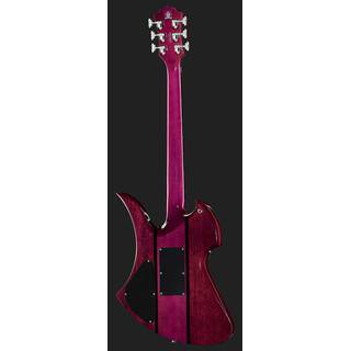 B.C. Rich Mockingbird Legacy ST Trans Purple elektrische gitaar met Floyd Rose
