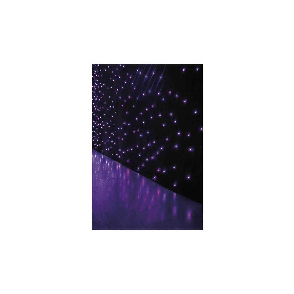 Showtec Star Dream sterrendoek 6x3m gekleurde LEDs