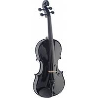 Stagg VN 4/4 TBK viool zwart met soft-case