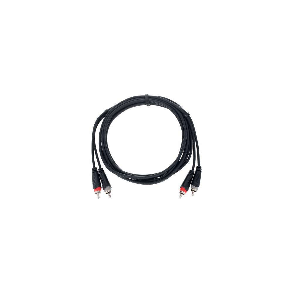 Cordial EU3CC Elements 2x RCA male - 2x RCA male 3m
