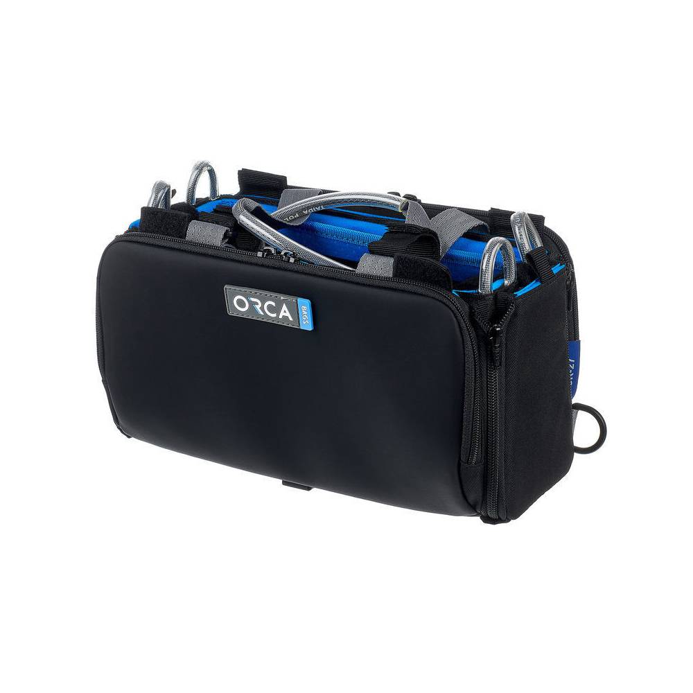 Orca Bags OR-27 mini audio bag voor Zoom F4, Zaxcom Max, Tascam DR-701D