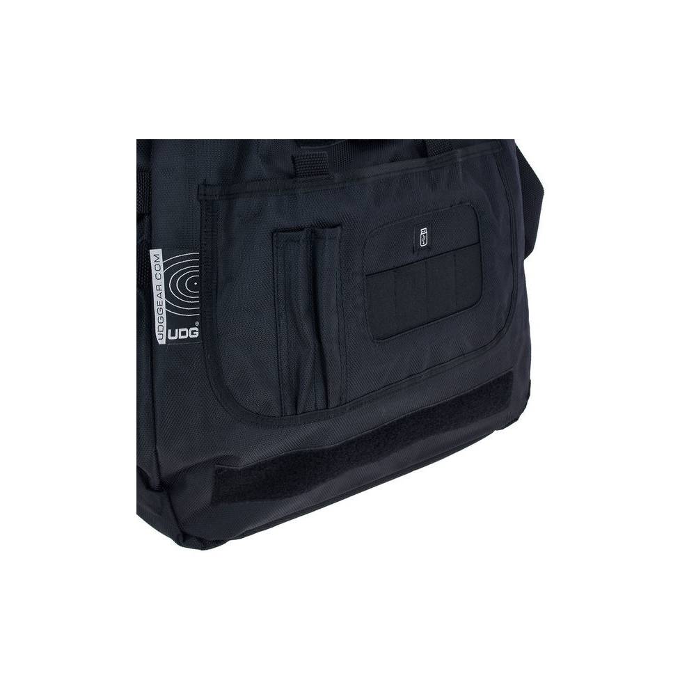 Ultimate CourierBag  Black, Orange inside