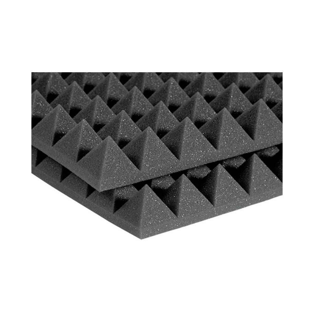 Auralex Studiofoam Pyramids 2 inch halfsize grijs