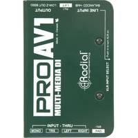 Radial Engineering ProAV1 Mono passieve Direct Box