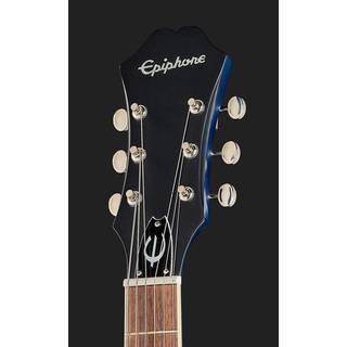 Epiphone Casino Worn Blue Denim semi-akoestische gitaar
