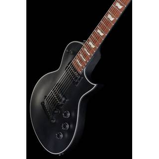 ESP LTD EC-257 Black Satin 7-snarige elektrische gitaar
