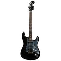 Squier Black and Chrome Standard Stratocaster HSS