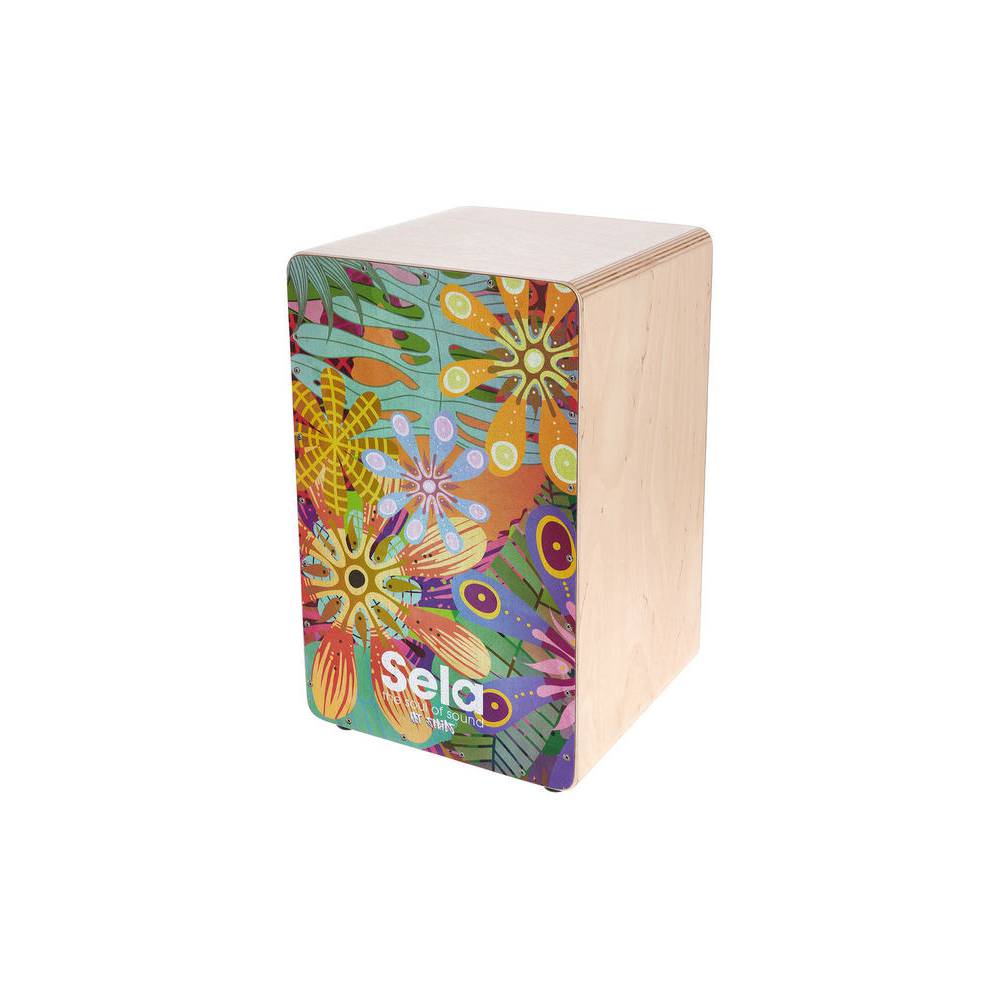 Sela SE 179 Art Series Flower Power cajon