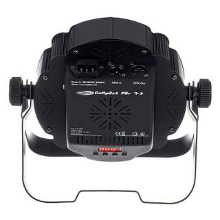 Showtec Compact Par 7 Tri platte RGB LED-par zwart