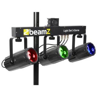 BeamZ 3-Some Lichtset 3x 57 RGBW LED's met DMX
