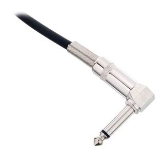 Cordial EI1.5PR Elements instrumentkabel 6.3 TS jack haaks-recht 1.5m zwart