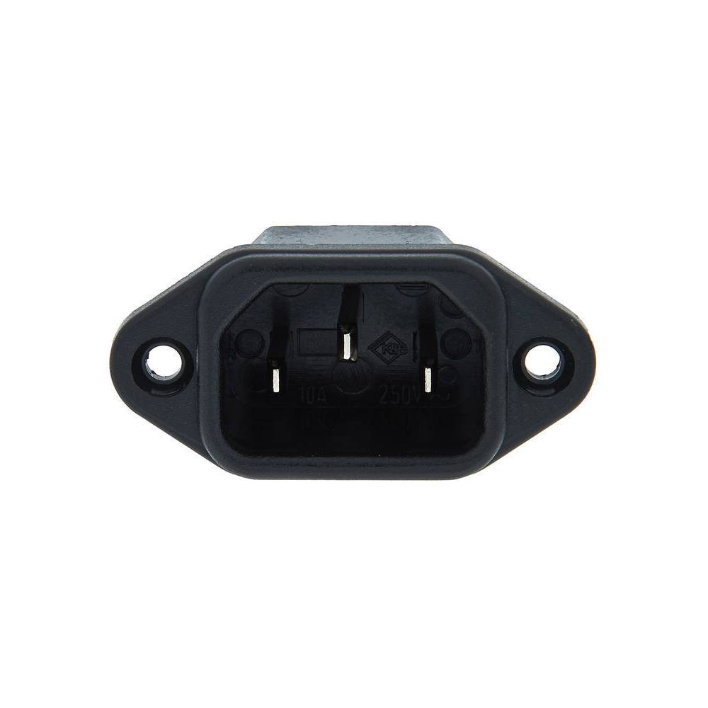 Adam Hall IEC Euro male inbouw chassisdeel