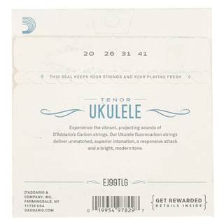 D'Addario EJ99TLG Pro Arte Carbon snaren tenor sol grave ukelele