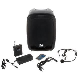 LD Systems Roadboy65HS Draagbare speakerset met headset