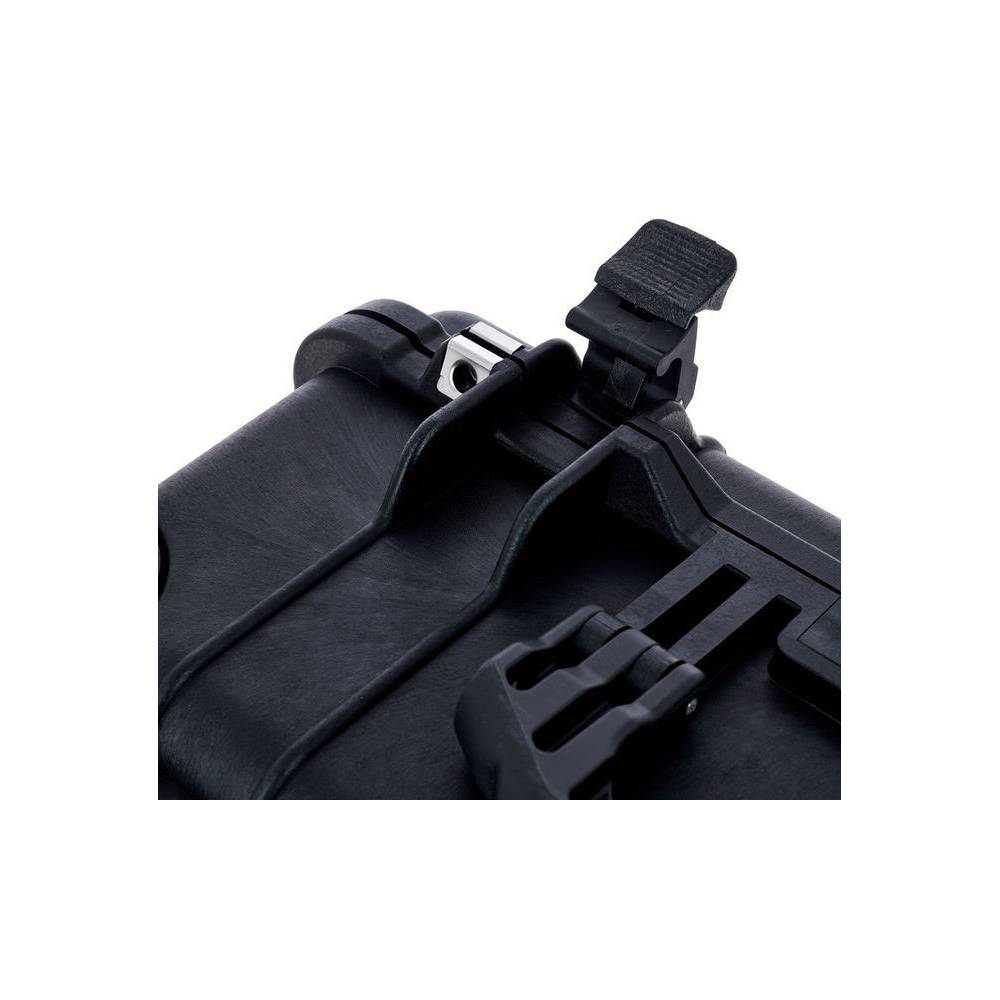 Peli 1510 BKF trolley zwart met schuim 501x279x193 mm