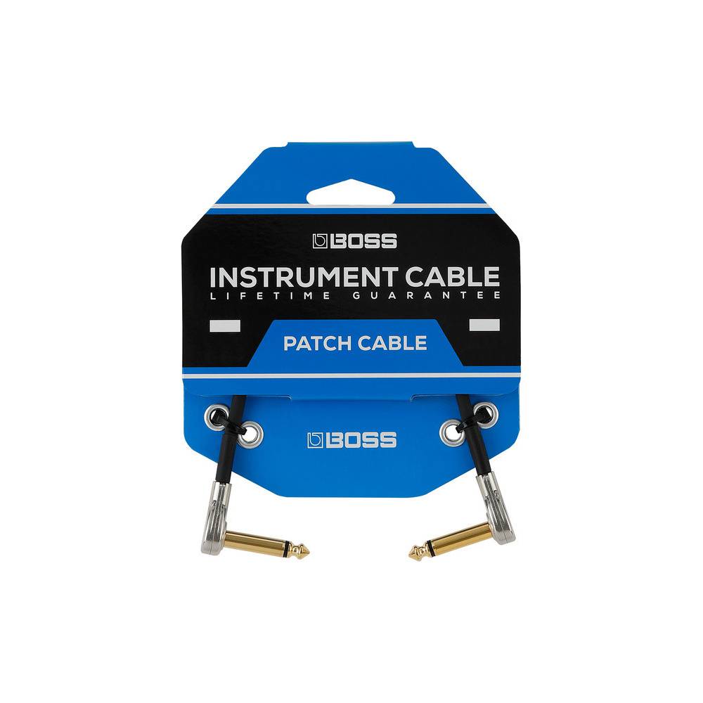 Boss BPC-18 patchkabel met Slimline pancake pluggen 45cm