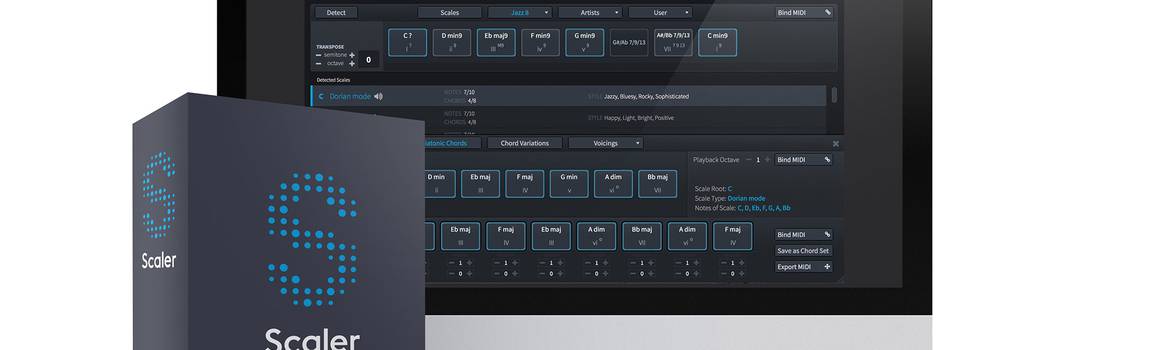 Plugin Boutique announces Scaler 1.2 – a unique scale detection software and intuitive chord progression builder
