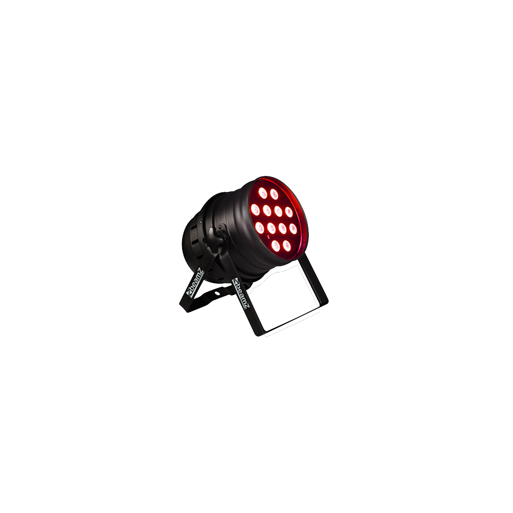 BeamZ LED PAR 64 Can 12x 10W Alu Quad IR DMX