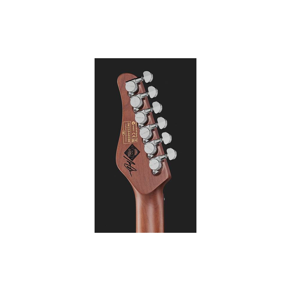 Schecter Nick Johnston Traditional SSS Atomic Frost elektrische gitaar