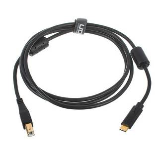 UDG Ultimate Audio Cable USB 2.0 C-B Black Straight 1.5m
