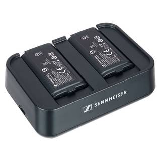 Sennheiser EW-D charging set dubbele L 70 USB oplader + 2x BA 70 accu's