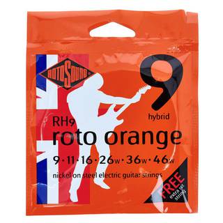 Rotosound RH9 Roto Orange set elektrische gitaarsnaren 009 - 046